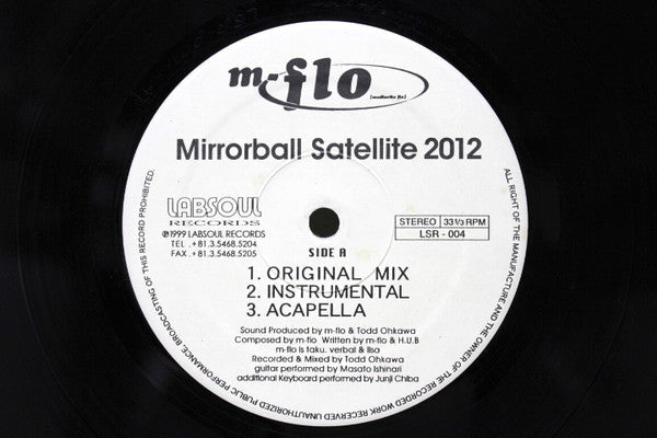 Release: Mirrorball Satellite 2012-Vinyl-Japan-1999-LSR-004-542957