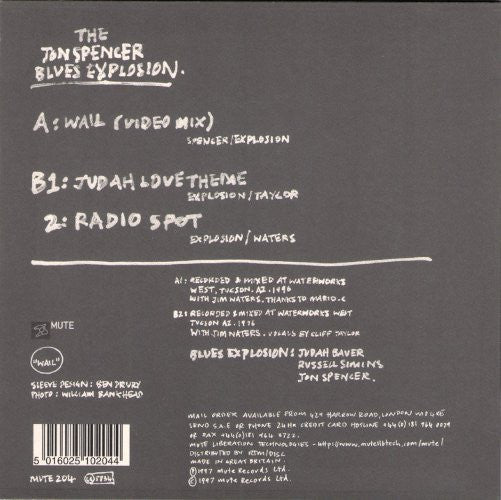 Release: Wail-Vinyl-UK-1997-MUTE 204-645588