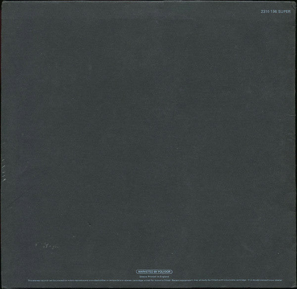 Release: So Far-Vinyl-UK-1972-2310 196-223801