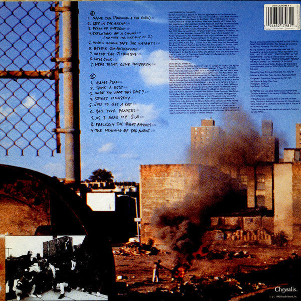 Master Release: Step In The Arena by Gang Starr