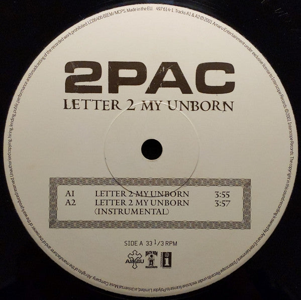 Master Release: Letter 2 My Unborn by 2Pac