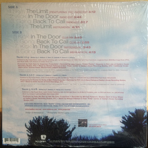 Sky's The Limit / Going Back To Cali / Kick In The Door