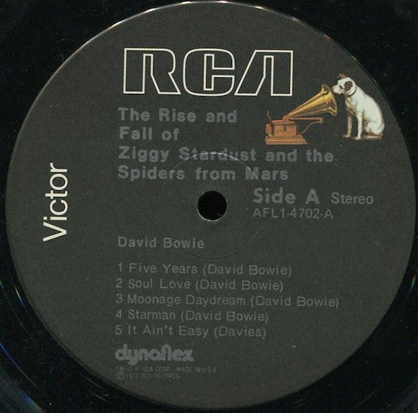 Release: The Rise And Fall Of Ziggy Stardust And The Spiders From Mars-Vinyl-US-1977-AFL1-4702-910031