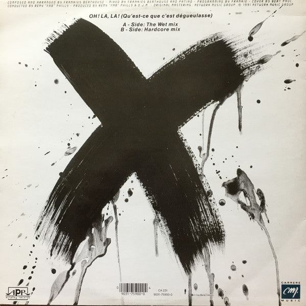 Release: Oh ! La, La ! (Qu'est-ce Que C'est Dégueulasse)-Vinyl-France-1991-9031-75900-0, 9031-75900-0-195608