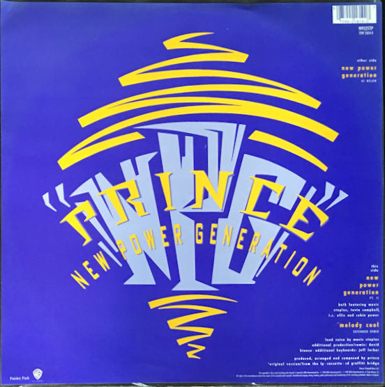 Release: New Power Generation-Vinyl-UK-1990-W9525TP, 7599 21819-0, W 9525 TP-984684