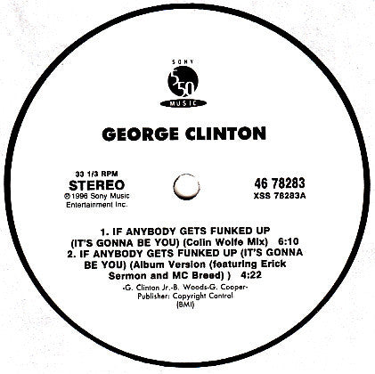 If Anybody Gets Funked Up (It's Gonna Be You)