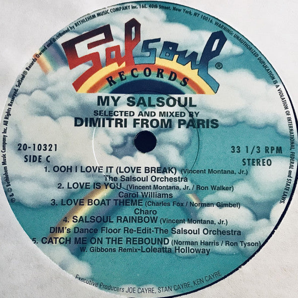 Master Release: Style Presents My Salsoul (Disco Classics) by Dimitri From Paris