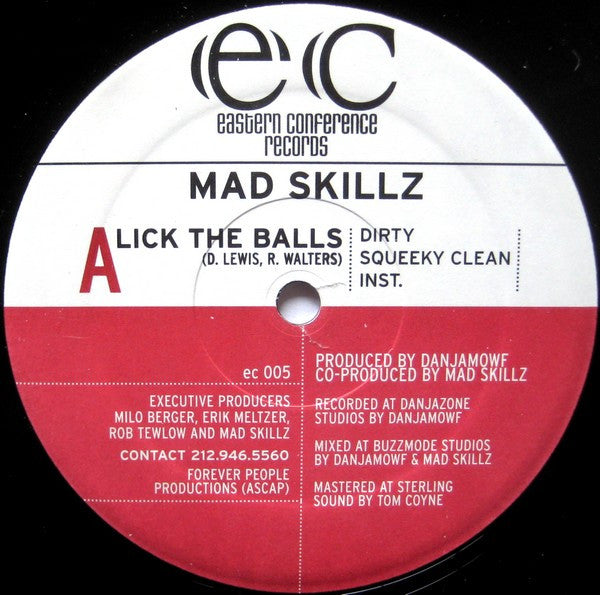 Master Release: Lick The Balls / The Conceited Bastard by Mad Skillz