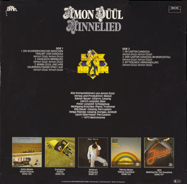 Master Release: Psychedelic Underground by Amon Düül