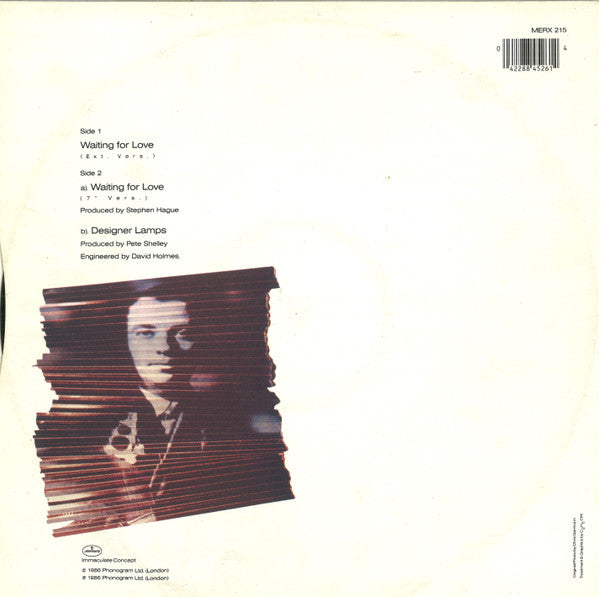 Master Release: Waiting For Love by Pete Shelley