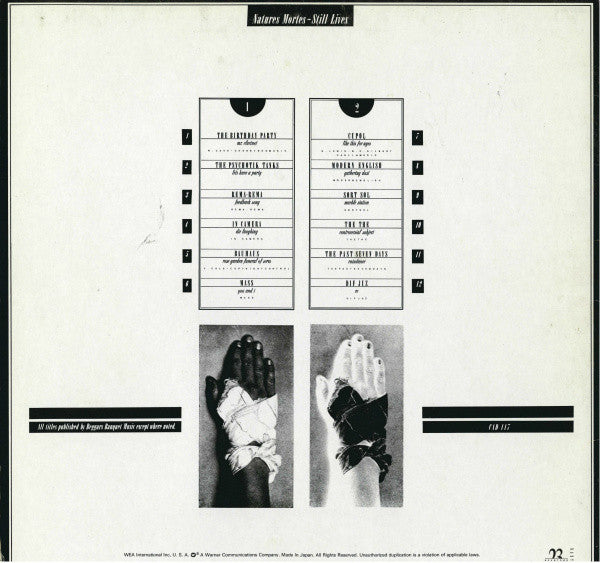 Release: Natures Mortes - Still Lives-Vinyl-Japan-1982-P-11149, CAD 117-652181