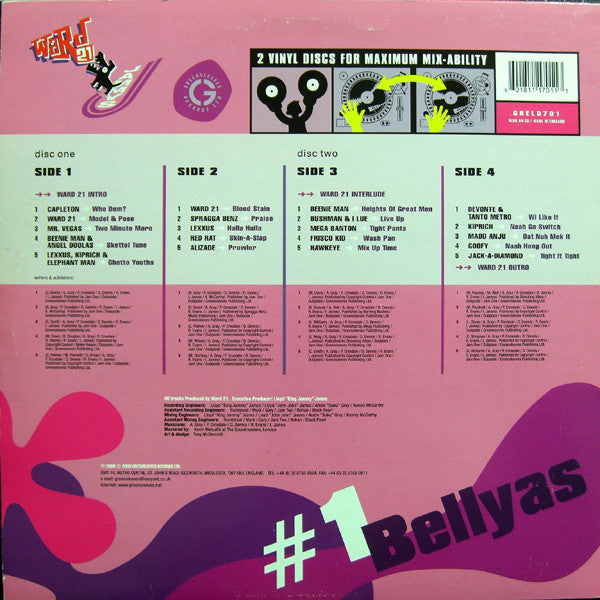 Release: Bellyas-Vinyl-UK-2000-GRELD 701-987678