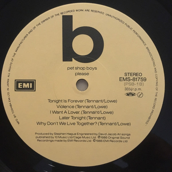 Please = ウエスト・エンド・ガールズ