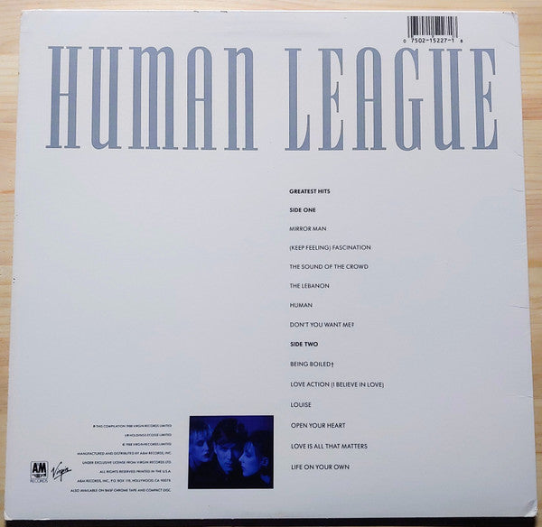 Master Release: Greatest Hits by The Human League