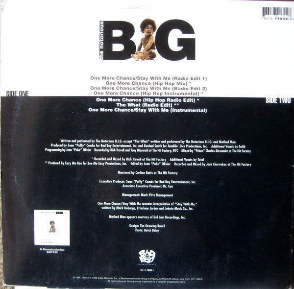 Release: One More Chance-Vinyl-US-1995-78612-79032-1-226607