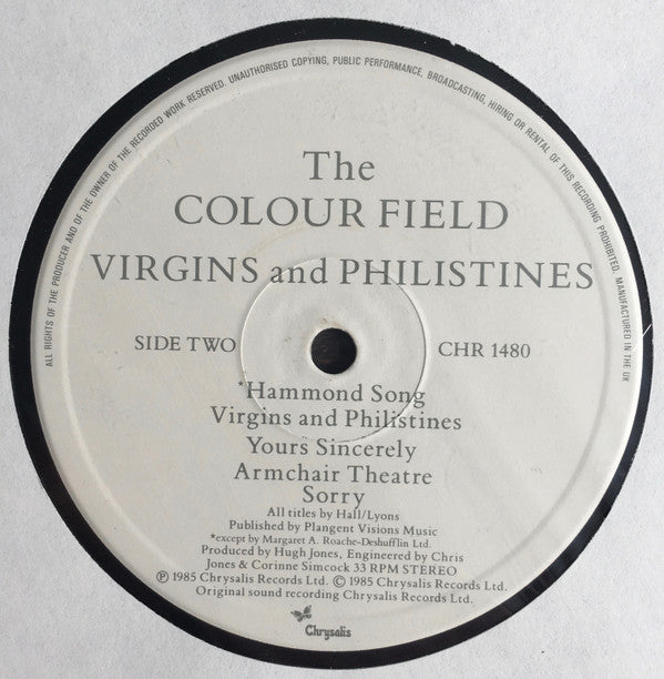 Virgins And Philistines