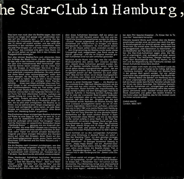 Live! At The Star-Club In Hamburg, Germany; 1962