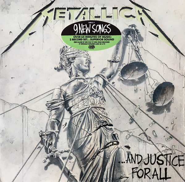 Release: ...And Justice For All-Vinyl-US-1988-60812-1, 9 60812-1-521407
