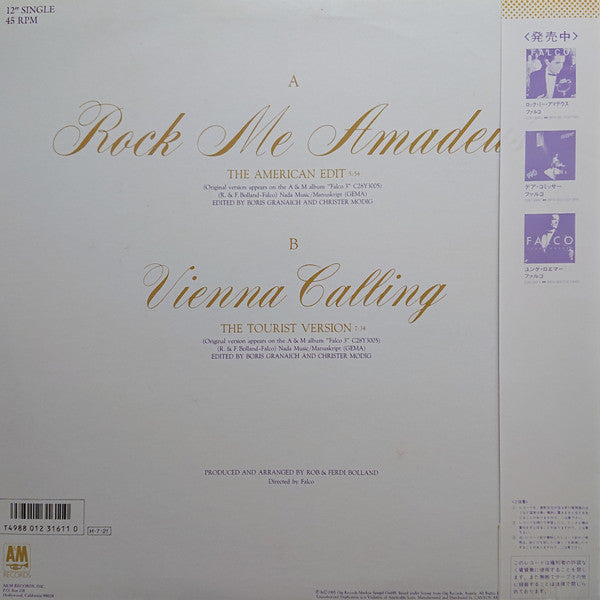 Rock Me Amadeus / Vienna Calling