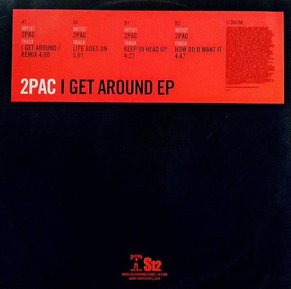 Release: I Get Around / Keep Ya Head Up-Vinyl-UK-2004-S12DJ-159, S12DJ-159-346274