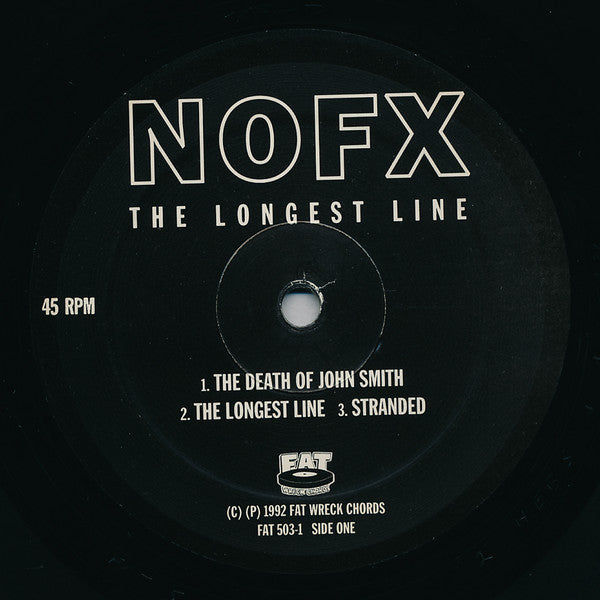 Release: The Longest Line-Vinyl-US-1992-FAT 503-1-393157