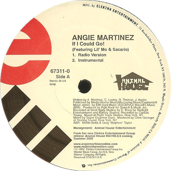 Master Release: If I Could Go! by Angie Martinez