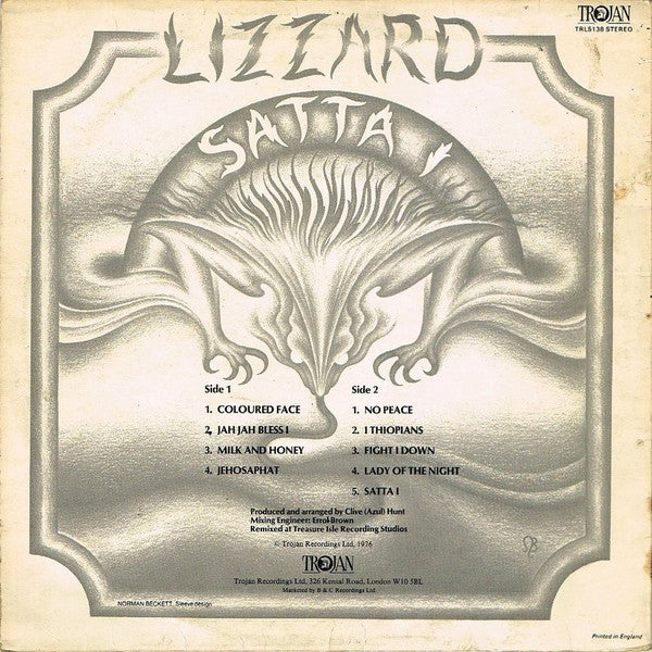Release: Satta I-Vinyl-UK-1976-TRLS 138-653162