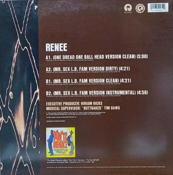 Master Release: Renee by Lost Boyz