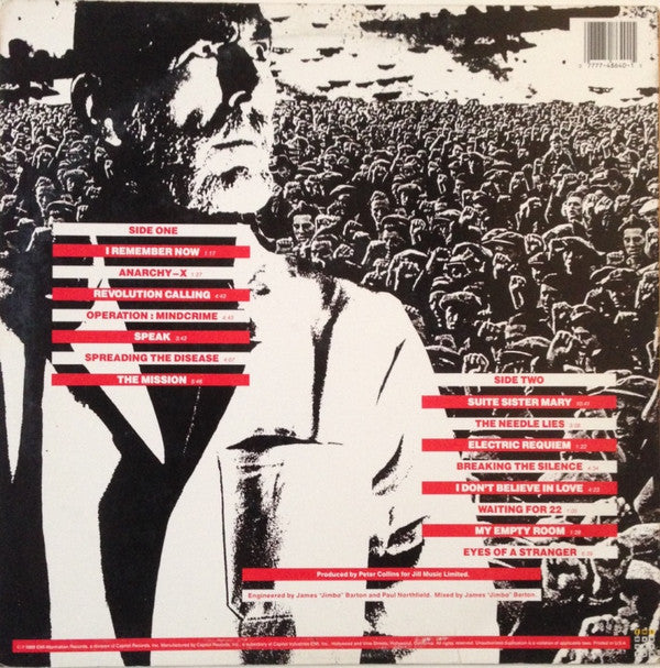 Release: Operation: Mindcrime-Vinyl-US-1988-E1 48640-808805
