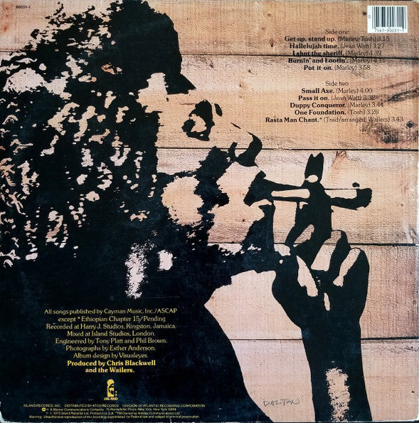 Release: Burnin'-Vinyl-US-1983-90031-1-546227