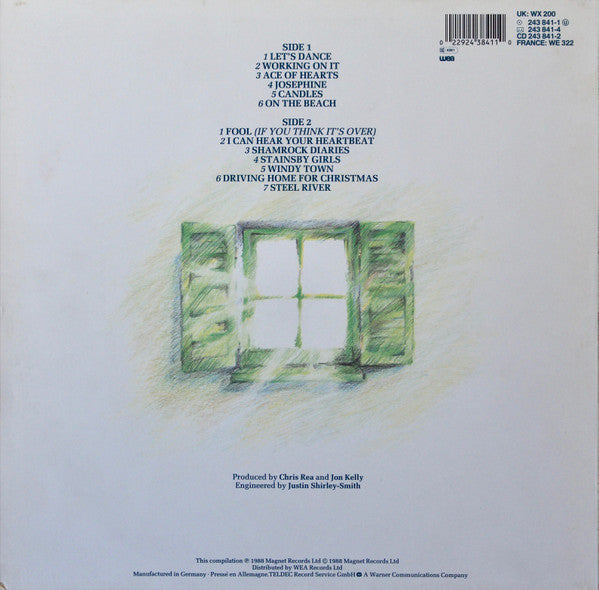 Release: New Light Through Old Windows (The Best Of Chris Rea)-Vinyl-Europe-1988-243 841-1, WX 200-654607
