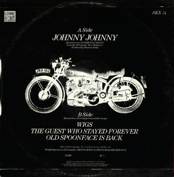 Master Release: Johnny Johnny by Prefab Sprout