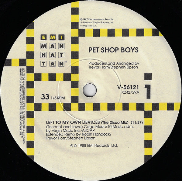 Left To My Own Devices