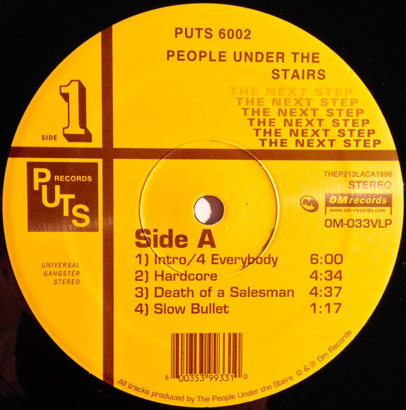 Release: The Next Step-Vinyl-US-1999-PUTS 6002, OM-033VLP-191525