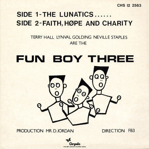 Master Release: The Lunatics Have Taken Over The Asylum. by Fun Boy Three