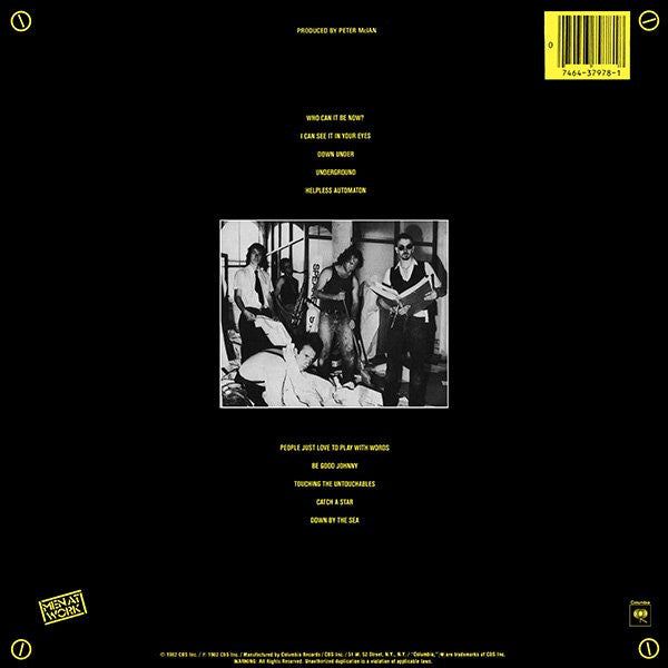 Release: Business As Usual-Vinyl-US-1982-FC 37978, 37978-587059