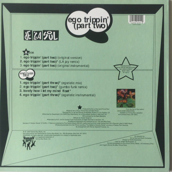 Master Release: Ego Trippin' (Part Two) by De La Soul