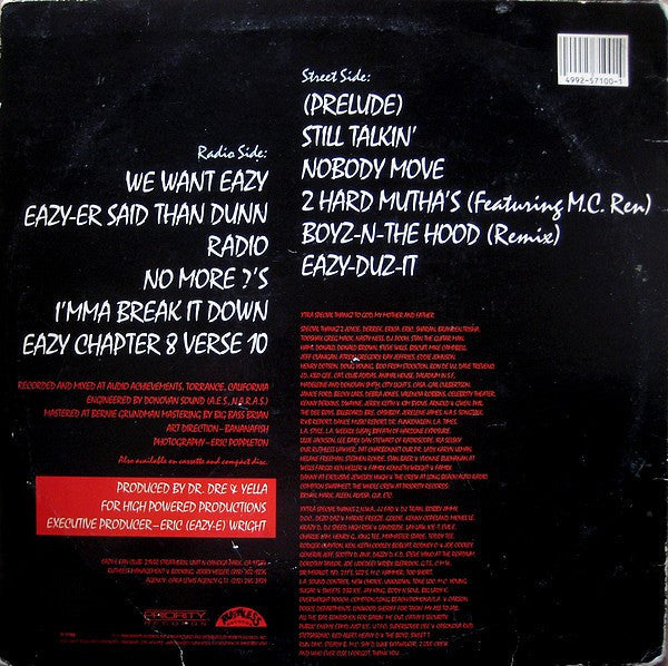 Master Release: Eazy-Duz-It by Eazy-E