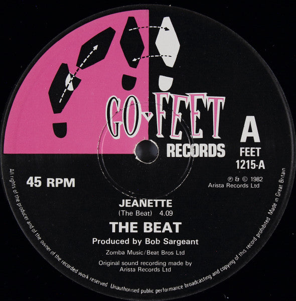 Master Release: Jeanette by The Beat (2)