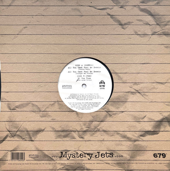 Release: You Can't Fool Me Dennis-Vinyl-UK-2005-MYSTJ01, 5101106040-535083