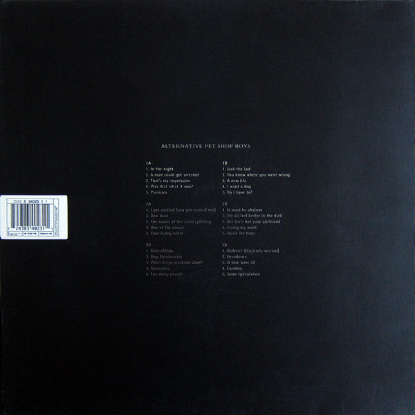 Master Release: Alternative by Pet Shop Boys