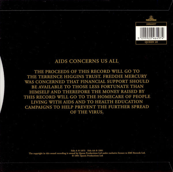 Master Release: Bohemian Rhapsody / These Are The Days Of Our Lives by Queen