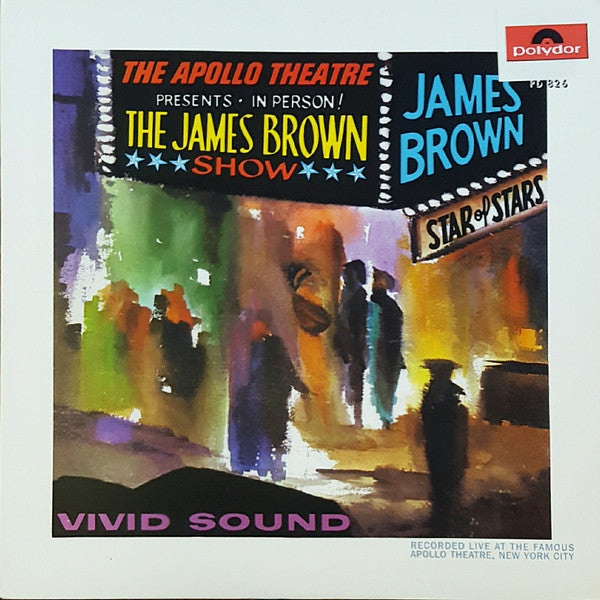 Release: The James Brown Show (Live At The Apollo)-Vinyl-US-None-PD 826, 826-589694