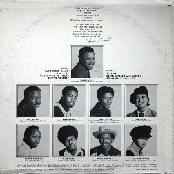 Release: Express Yourself-Vinyl-US-1970-WS 1864, 1864-881904