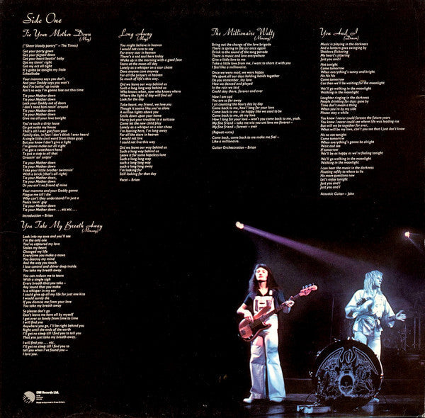 Release: A Day At The Races-Vinyl-UK-1976-EMTC 104, 0C 066-98 485-475596