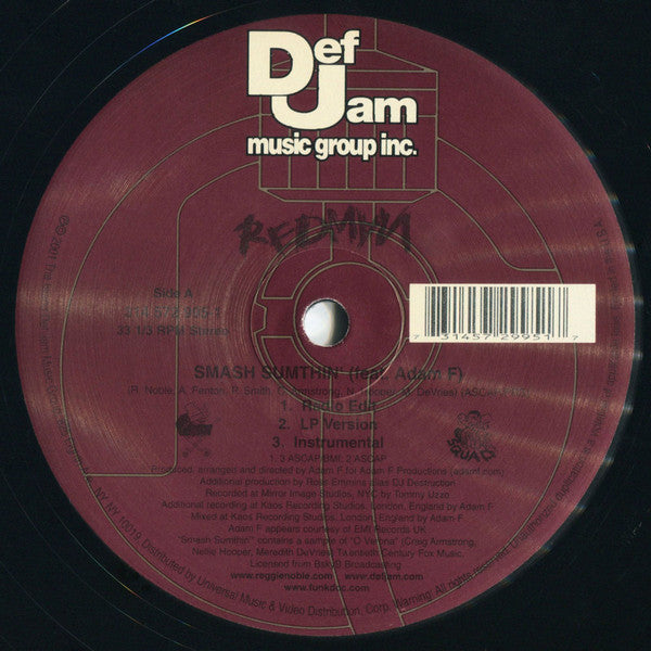 Release: Smash Sumthin'-Vinyl-US-2001-314 572 995-1, 314 572 995-1, 314 572 995-1-300084