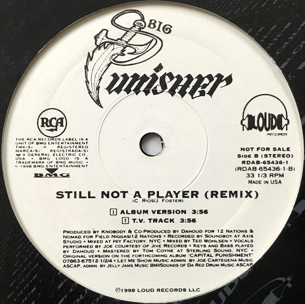 Master Release: Still Not A Player by Big Punisher