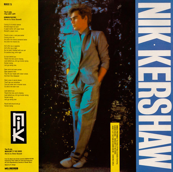 Release: Human Racing-Vinyl-UK-1984-NIKX 5-751979