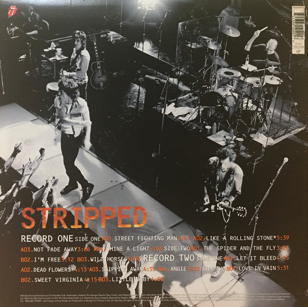 Release: Stripped-Vinyl-Europe-1995-7243 8 41040 1 6, 7243 8 41040 1 6, V2801-944423