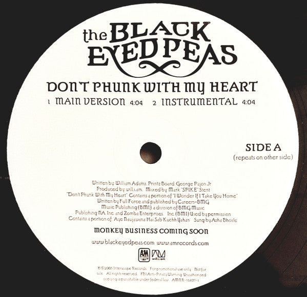 Release: Don't Phunk With My Heart-Vinyl-US-2005-AMRR-11407-1-456404